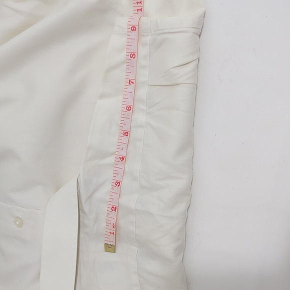 Cream Lipson Dress Shirt - Picture 8 of 8